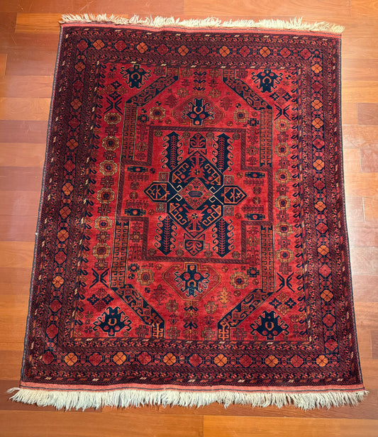 Handwoven Wool Afghan Bilicik Rug