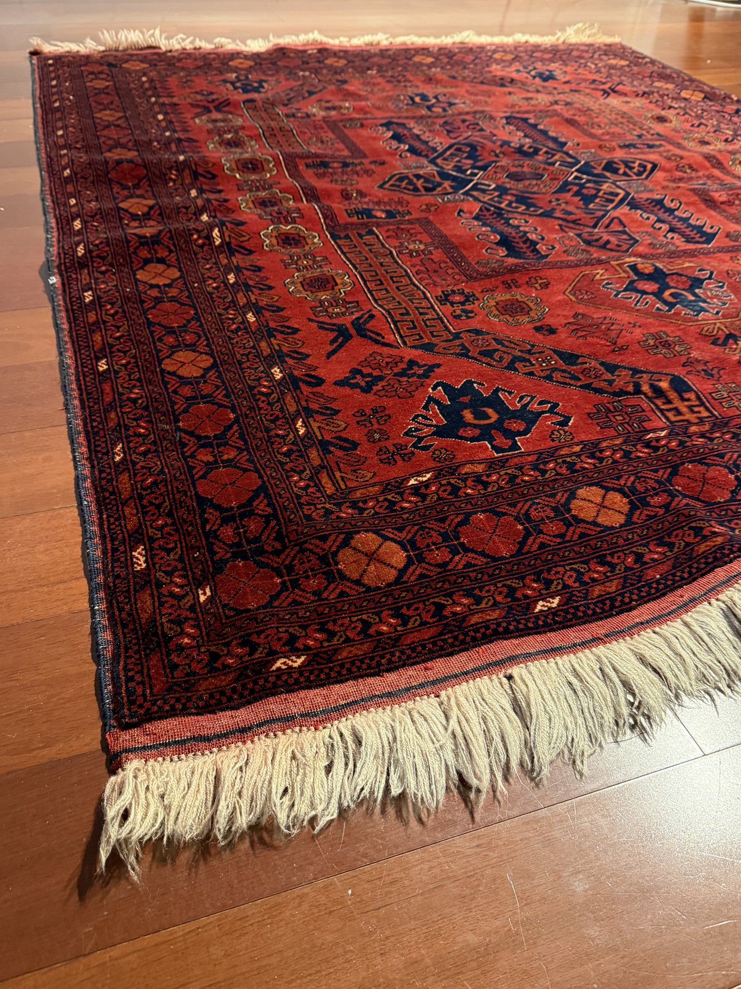 Handwoven Wool Afghan Bilicik Rug