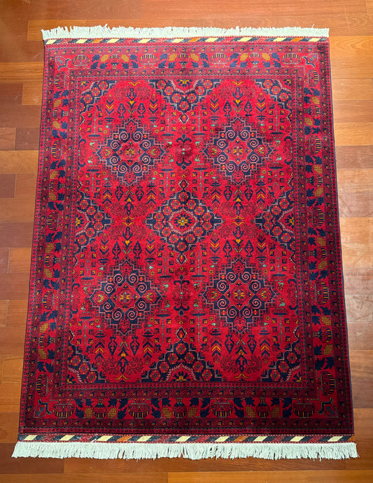 Oriental Afghan with Soft New Zealand Wool