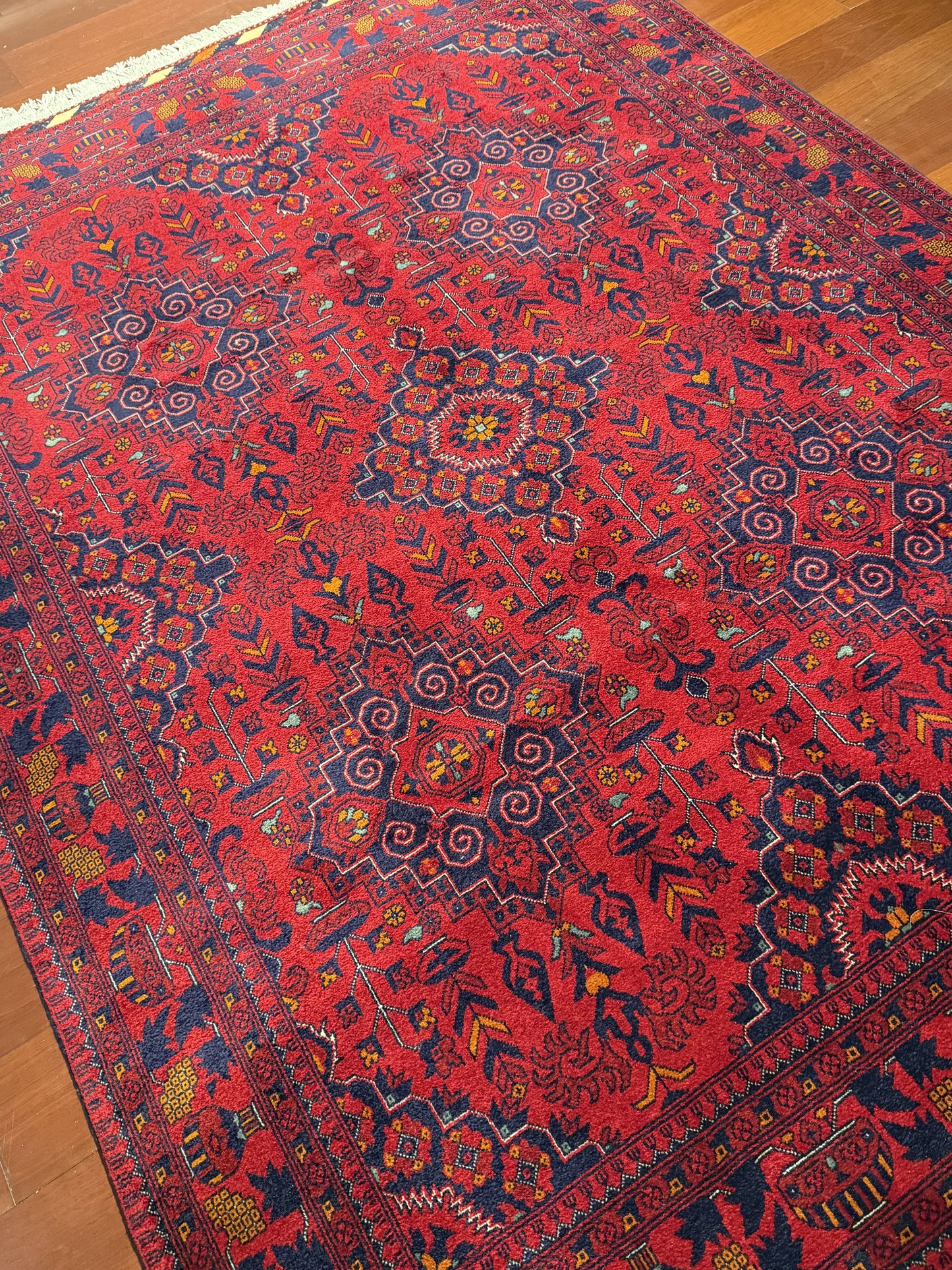 Oriental Afghan with Soft New Zealand Wool