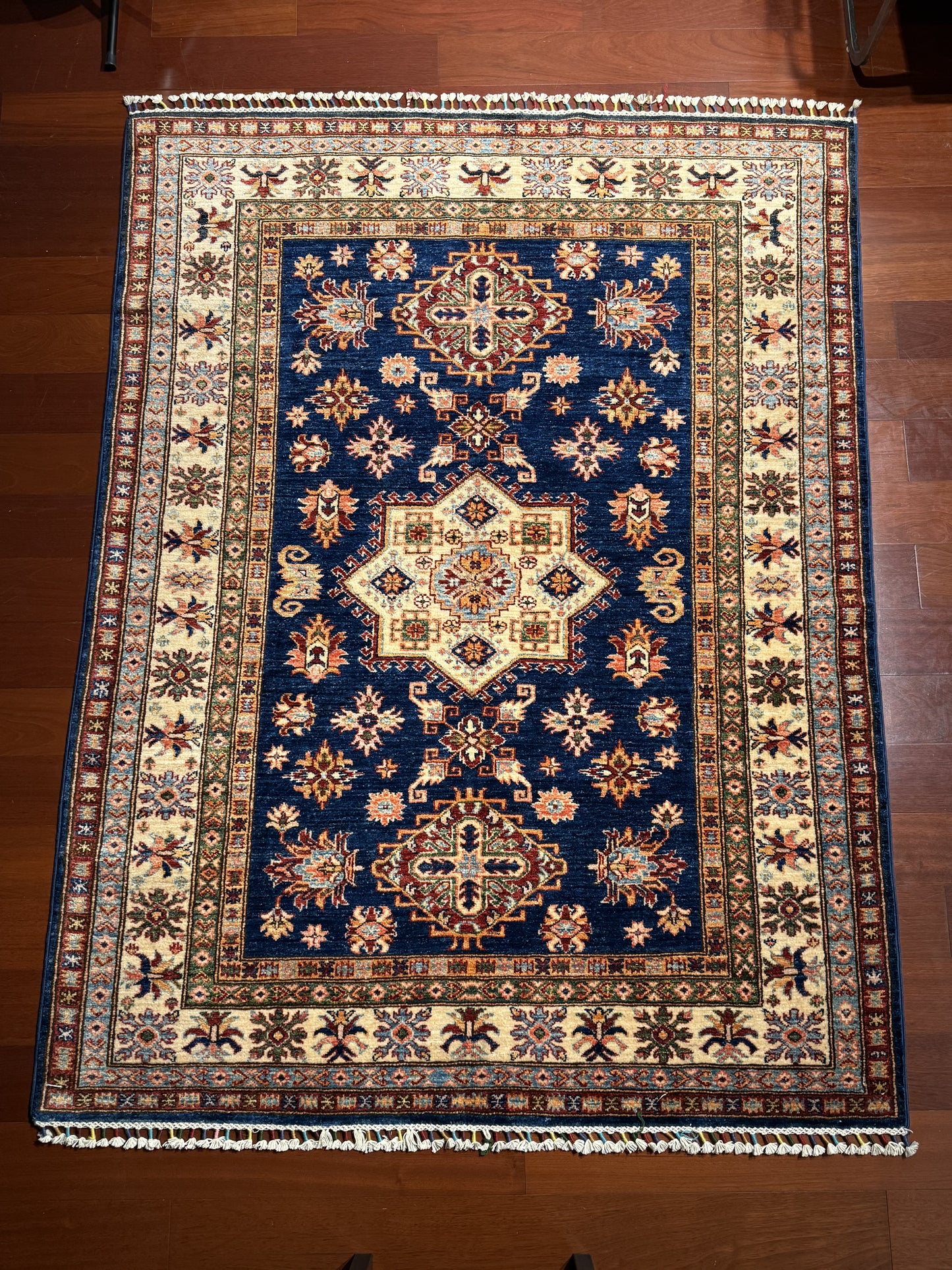 Shirvan Rug with New Zealand Wool