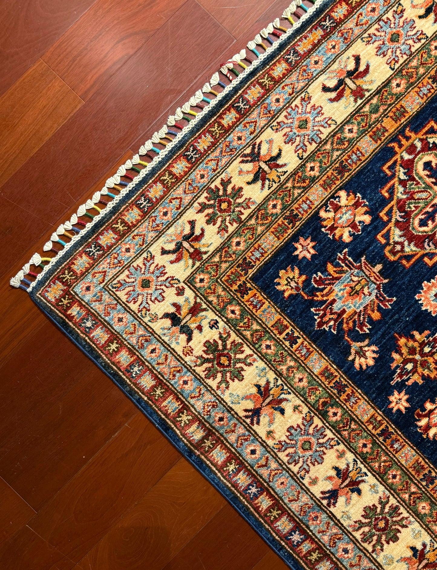 Shirvan Rug with New Zealand Wool