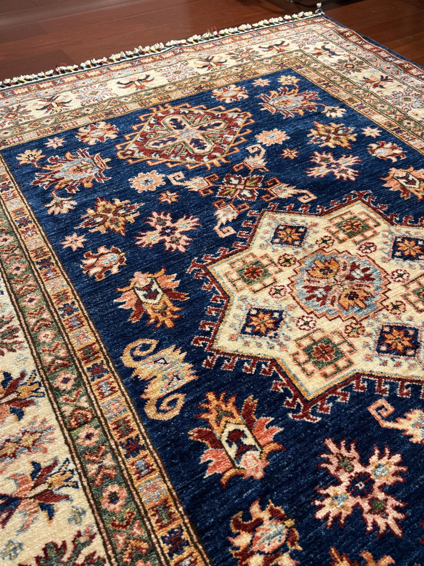 Shirvan Rug with New Zealand Wool